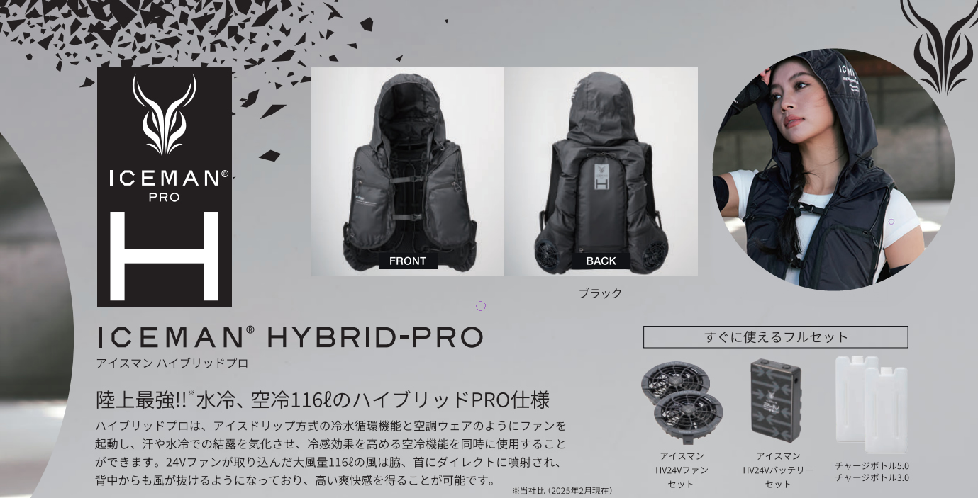 ICEMAN®アイスマンHYBRID-PRO
